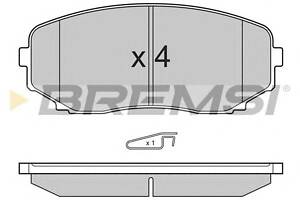 Гальмівні колодки пер. Mazda CX-7/CX-9 07- (sumitomo)