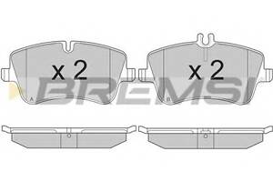 Гальмівні колодки пер. MB W203 00-07 (TRW)