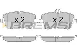 Гальмівні колодки пер. MB W203 00-07 (TRW)