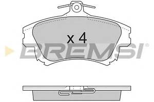 Гальмівні колодки пер. MITSUBISHI COLT/SMART FORFOUR/VOLVO S40 I/V40 95-12 (TRW)