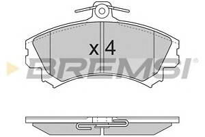 Тормозные колодки пер. Mitsubishi Colt/Volvo S40/V40 1.1-2.0 i/TD 95- (TRW)