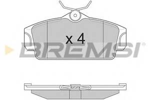 Гальмівні колодки пер. Nissan Almera 00-/Primera 91-02 (TRW)