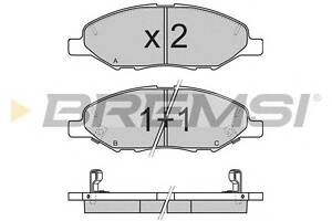 Тормозные колодки пер. Nissan Micra 03-10/Note 06-12 (sumitomo)