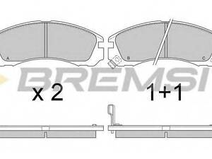 Гальмівні колодки пер. Outlander 12-Peugeot 4007 07- BREMSI BP2573 на MITSUBISHI GALANT Mk IV седан (E3_A)