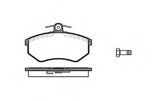 Тормозные колодки пер. PASSAT B3/B4/Golf IV 1.8 86-92 (TRW)