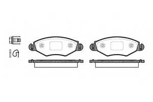 Гальмівні колодки пер. Peugeot 206/306 94-