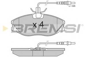 Гальмівні колодки пер. Peugeot 306/406/607 96- (TRW)