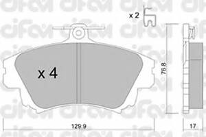 Гальмівні колодки пер. S40/V40 95-04