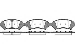 Тормозные колодки пер. SEVILLE 97-04 (147,7х61,7х17,8)