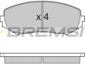 Тормозные колодки пер. Suzuki Grand Vitara 05-15 (tociko) BREMSI BP3244 на SUZUKI ESCUDO II (JT)