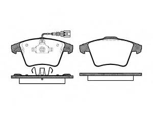 Тормозные колодки пер. T5 03-(R16)