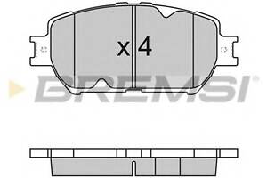 Гальмівні колодки пер. Toyota Camry 96-06 (akebono)