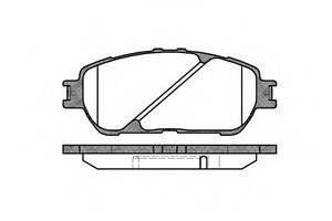 Гальмівні колодки пер. Toyota Camry/Lexus ES 2.4-3.0 01-08 (ATE)