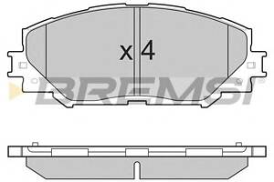 Гальмівні колодки пер. Toyota RAV4 06- (139,1x56x17,5)
