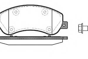 Гальмівні колодки пер. Transit (V347) 06- (RWD)