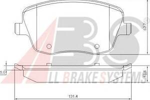 Гальмівні колодки пер. VW Polo 02-/Skoda Fabia 99-14 (TRW)