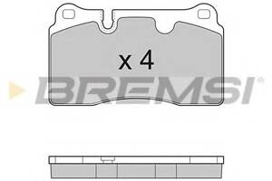 Гальмівні колодки пер. VW Touareg 02- (brembo)