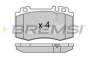 Тормозные колодки пер. W220/W163/R129-230