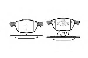 Гальмівні колодки пер.FORD C-MAX/FOCUS/MAZDA 3/5/VOLVO V40/S40/C70/C30 1.0-2.5 03-19