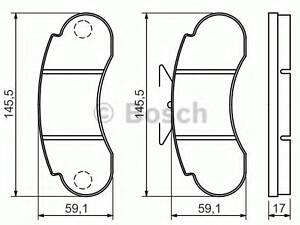 Тормозные колодки перед. DB 100 (631) 2.4D 88-96