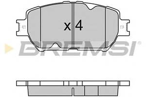 гальмівні колодки перед. Toyota Camry 96-06 (akebono)