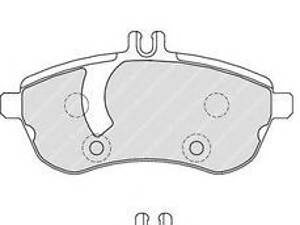 гальмівні колодки перед. MB W204 07-14 (TRW)