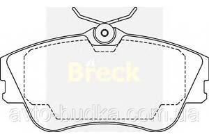 Гальмівні колодки передні на Фольксваген Т4 не підготовлене для датчика зносу BREC (Німеччина) 214790070300