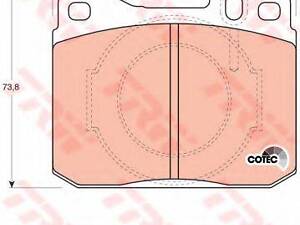 Гальмівні колодки TRW GDB264 на MERCEDES-BENZ седан (W123)
