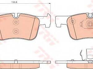 Гальмівні колодки TRW GDB1934 на BMW 1 (F20)