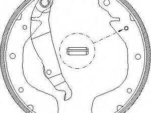 Тормозные колодки зад. Astra/Combo/Corsa/Lanos (82-12)