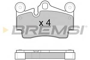 Гальмівні колодки зад. Audi Q7/Touareg/Cayenne (Brembo) (112,2x73,2x16,2)