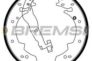 Гальмівні колодки зад. BMW 3 82-94/Peugeot 405 87-96/Volvo 340 (TRW)