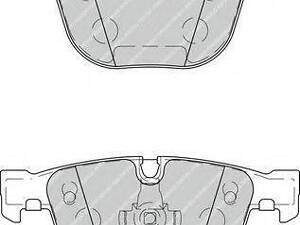 Тормозные колодки зад. BMW X5 09-(ATE) FERODO FDB4259 на BMW X5 (F15, F85)