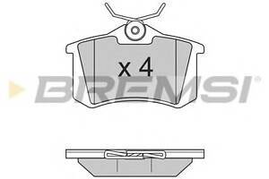 Гальмівні колодки зад. Caddy/Golf/Octavia (TRW)