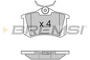 Гальмівні колодки зад. Caddy III/IV/Passat/Audi A4/A6 (Lucas)