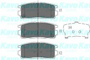 Гальмівні колодки зад. Chevrolet Captiva 06- (akebono)