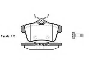 Гальмівні колодки зад. Citroen C4 09-/Peugeot 3008 09- (TRW)