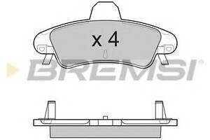 Гальмівні колодки зад. Ford Mondeo 93-00 (bendix) (115,7x53,7x14,7)