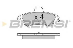 Гальмівні колодки зад. Ford Mondeo 93-00 (Bendix) (115,8x53,7x15)