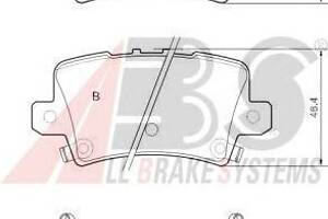 тормозные колодки зад. Honda Civic 05-(TRW)