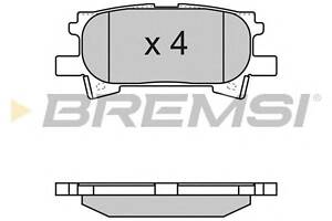 Гальмівні колодки зад. Lexus RX 03-08 (sumitomo)