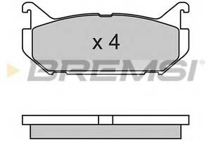 Гальмівні колодки зад. Mazda 626 91-02 (akebono)