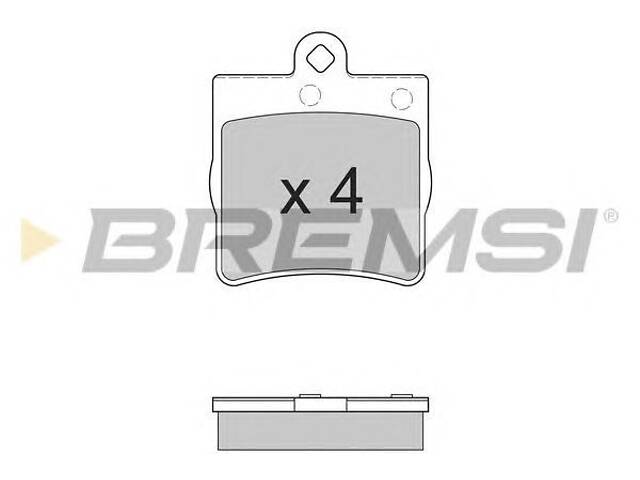 Тормозные колодки зад. MB C/E-класс (W202/203/210) (ATE)