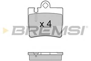 тормозные колодки зад. MB W220/C215 98-(ATE)