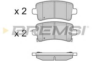 Тормозные колодки зад. Opel Insignia 08- (TRW)