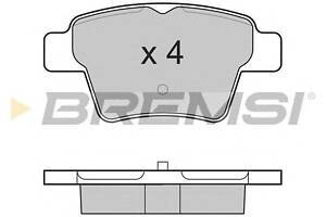 Гальмівні колодки зад. Peugeot 207/307/Citroen C4 06- (Bosch)