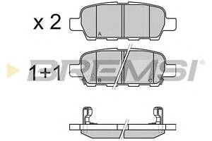 тормозные колодки зад. Qashqai/X-Trail 07- (39x105,4x13,7)