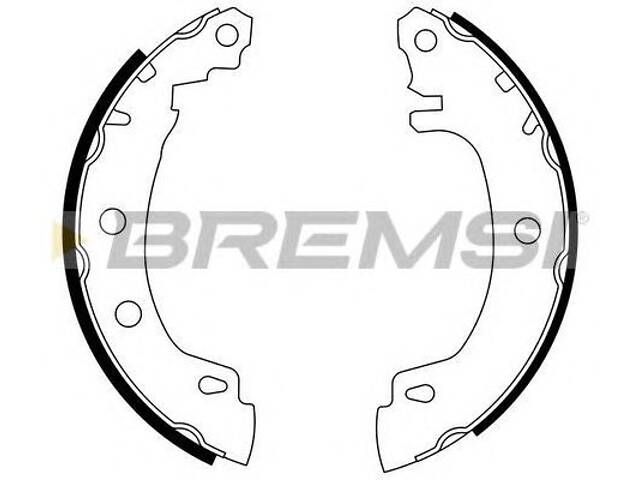 тормозные колодки зад. Renault Megane I 96-03,III 08- (Bendix)