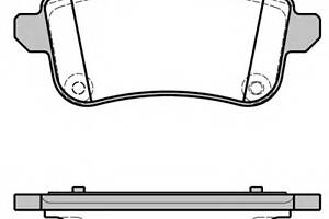 Гальмівні колодки зад. RENAULT Scenic/Megan/Talisman 1.4-2.0 08-