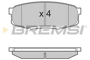 Тормозные колодки зад. Toyota Land Cruiser 08- (advics)